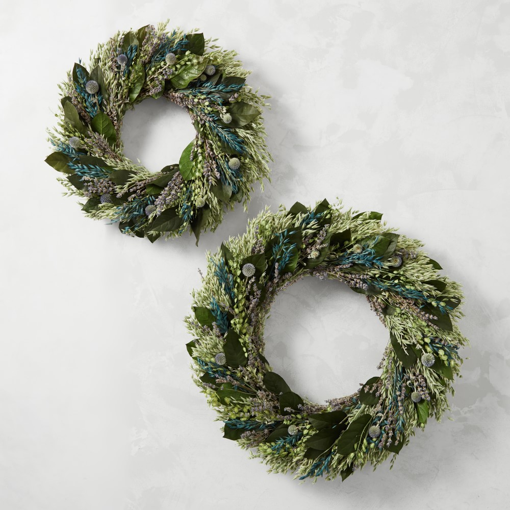 Visions of Blue Live Wreath