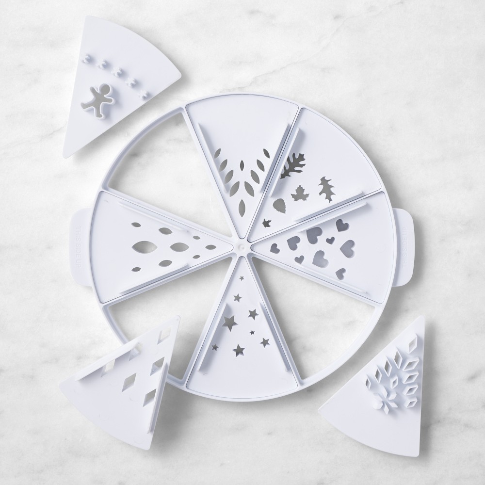 Williams Sonoma Holiday Pie Top Impression Cutter