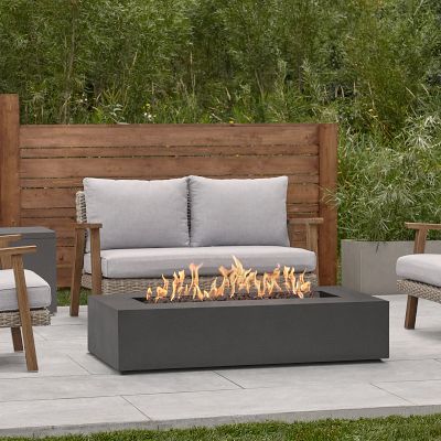 Avila Rectangle Propane Fire Table (56.5