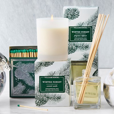 Williams Sonoma Winter Forest Match Box, 125-count
