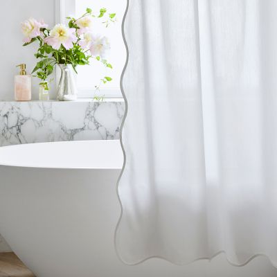 AERIN x Williams Sonoma Home Scallop Shower Curtain
