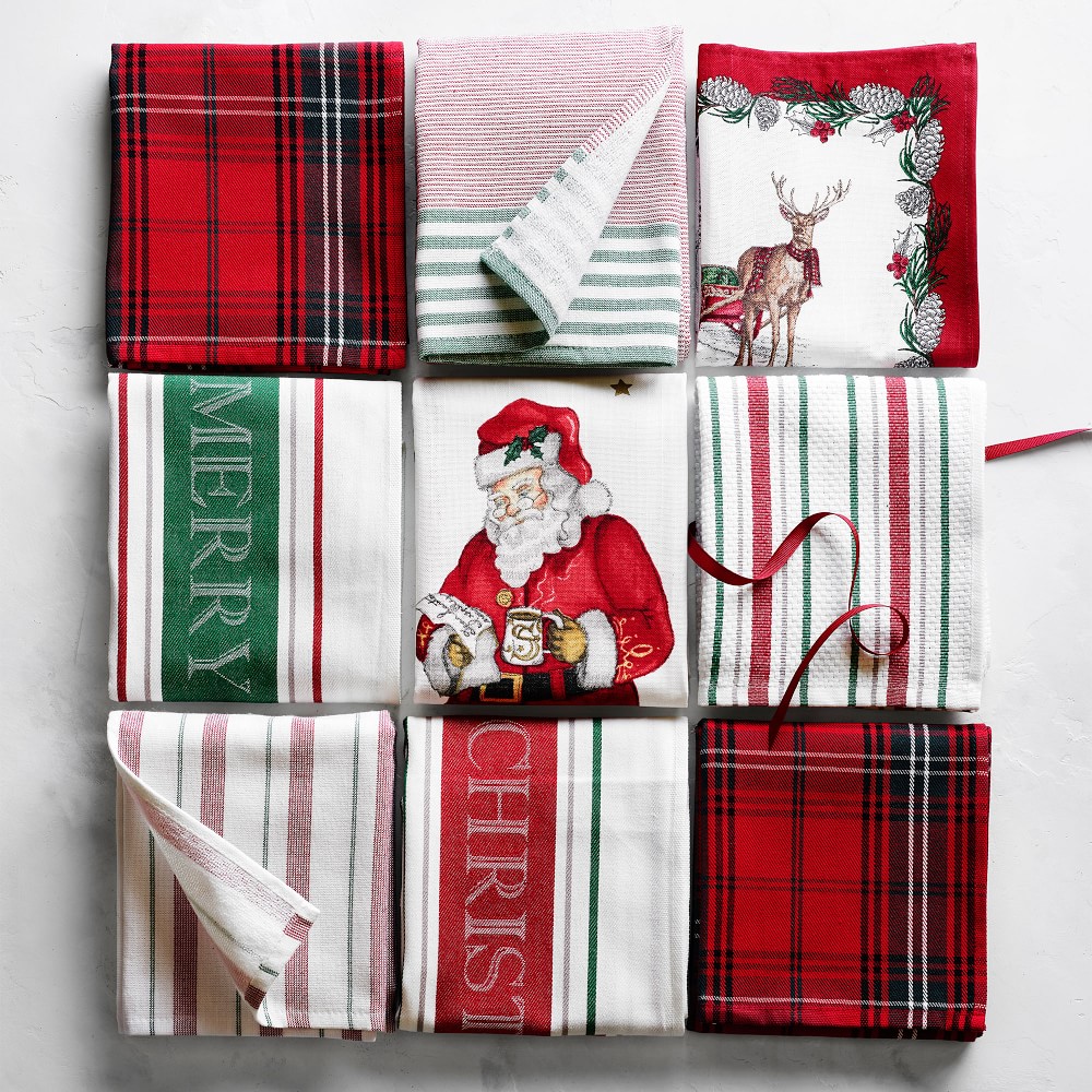 Classic Tartan Towels, Set of 2