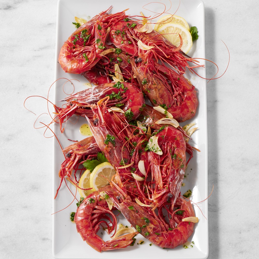Red Carabinero Prawn Box