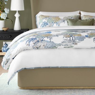 Scalamandré x Williams Sonoma Home Sea Of Trees Duvet Cover & Shams