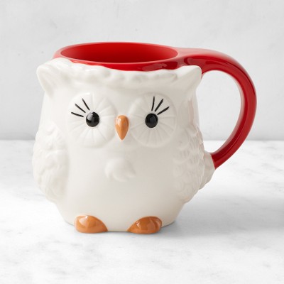 Figural Owl Mug