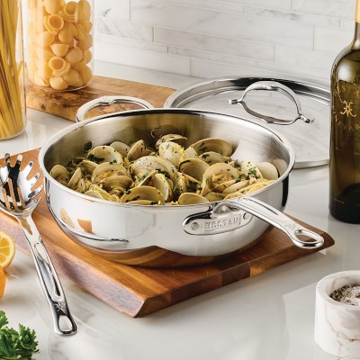 Hestan ProBond Luxe Professional Clad Stainless-Steel 15-Piece Cookware Set