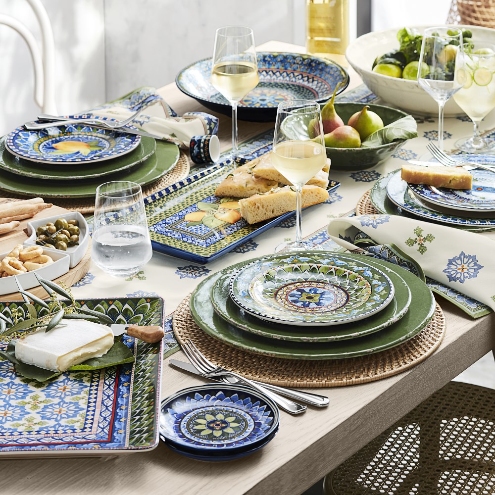 Sicily Ceramic Medium Rectangular Platter