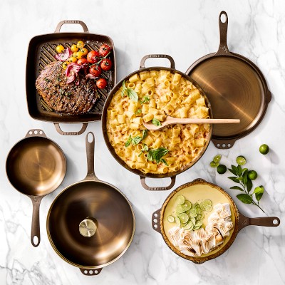 Smithey Seasoned Cast Iron Flat Top Griddle, 12