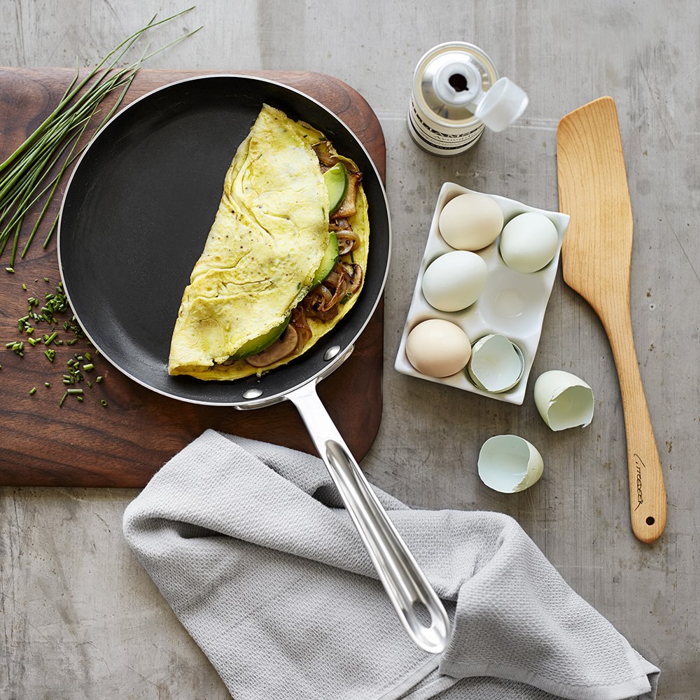 All-Clad D5® Stainless-Steel Pro Nonstick Omelette Fry Pan