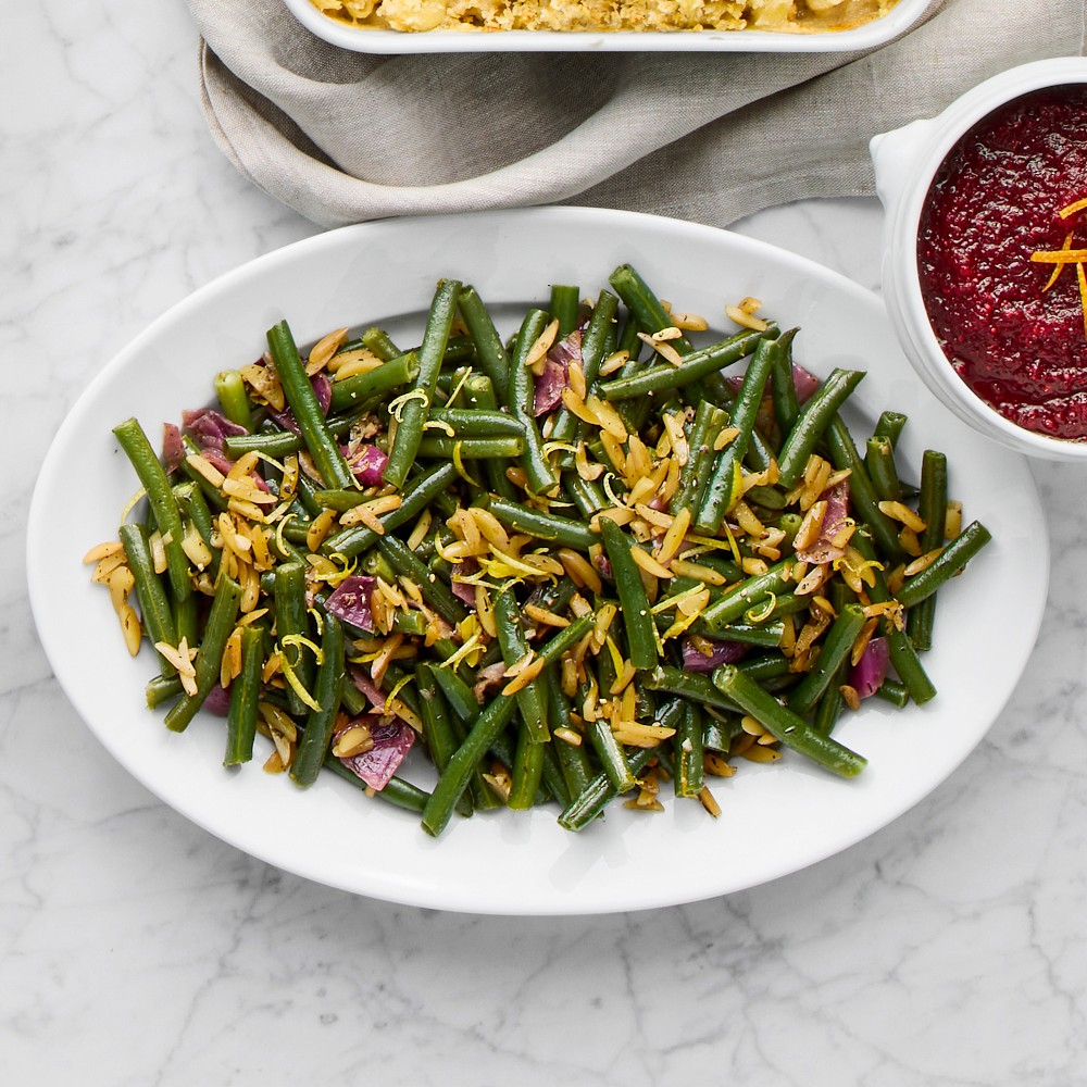 Williams Sonoma Green Bean Almondine Set of 2