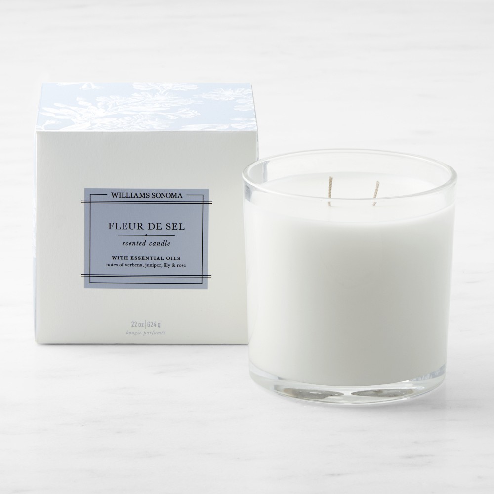 Williams Sonoma Fleur de Sel Candle, Large