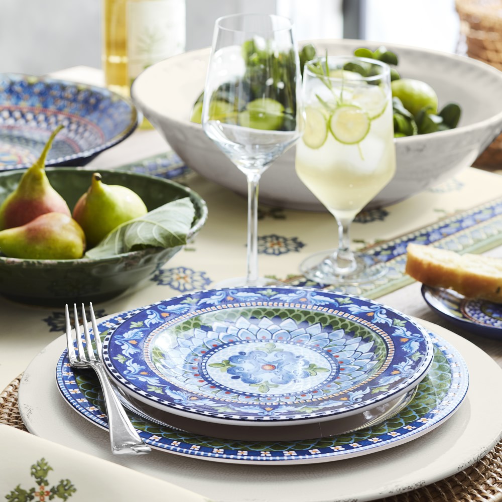 Sicily Verdi Table Runner