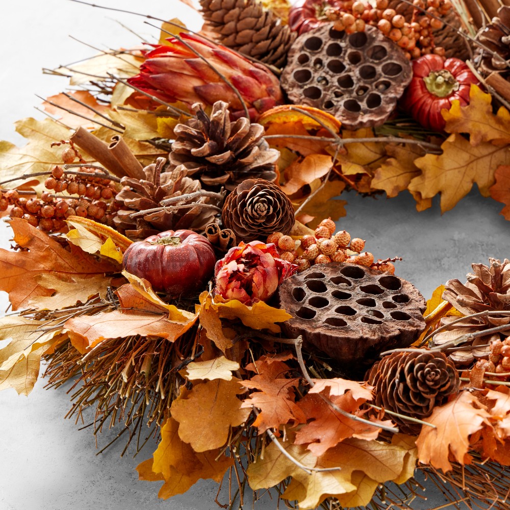 Allspice Live Wreath, 20