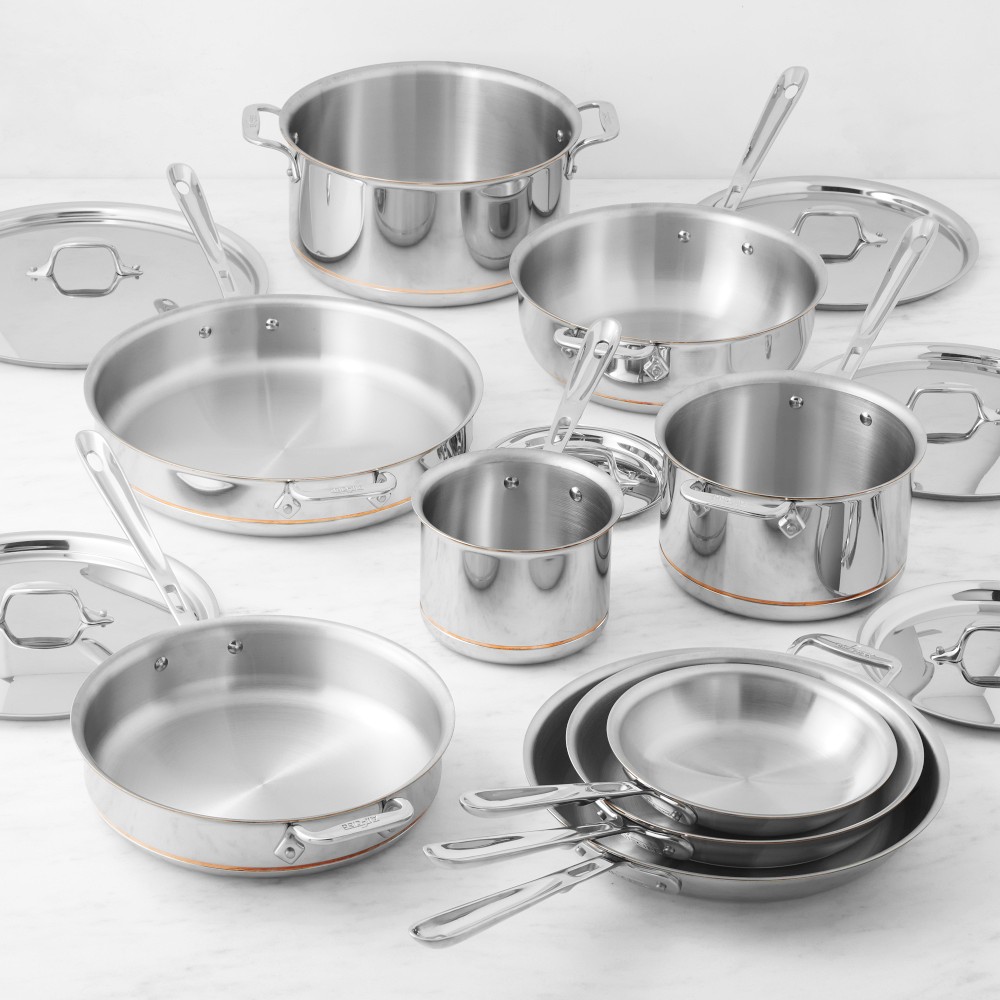 All-Clad Copper Core 15-Piece Cookware Set