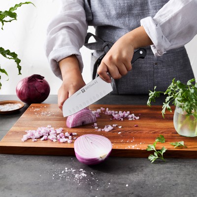 Zwilling Pro Hollow-Edge Santoku Knife, 5 1/2