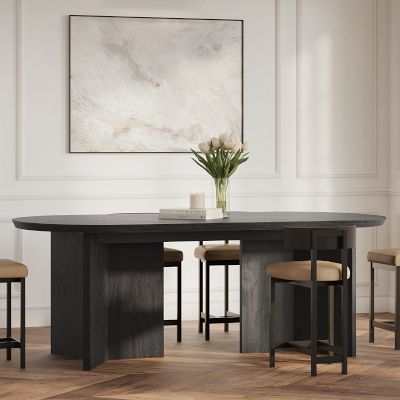 Dietrich Elliptical Counter Height Communal Table (96