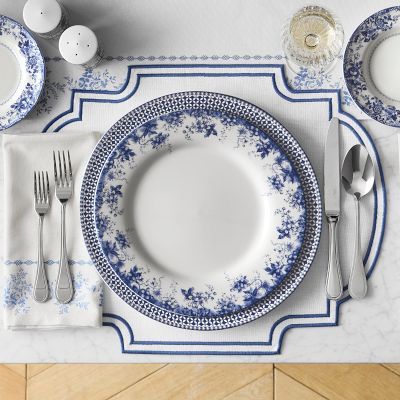 English Floral Dinner Plates