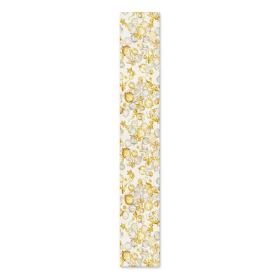 Gold Ornament Table Runner