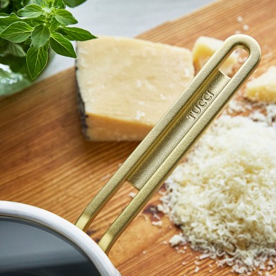 GreenPan™ Stanley Tucci™ Stainless-Steel Ceramic Nonstick 4-Piece Saucepan Set