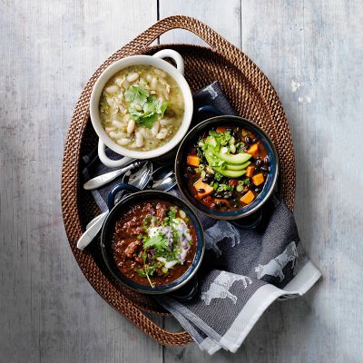 Nito Oval Serving Tray with Handles