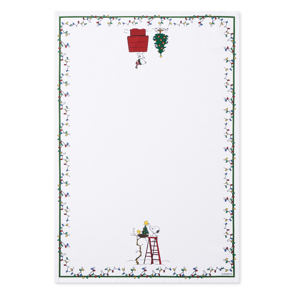 PEANUTS™ x Williams Sonoma Charlie Brown Christmas Tea Towels, Set of 2