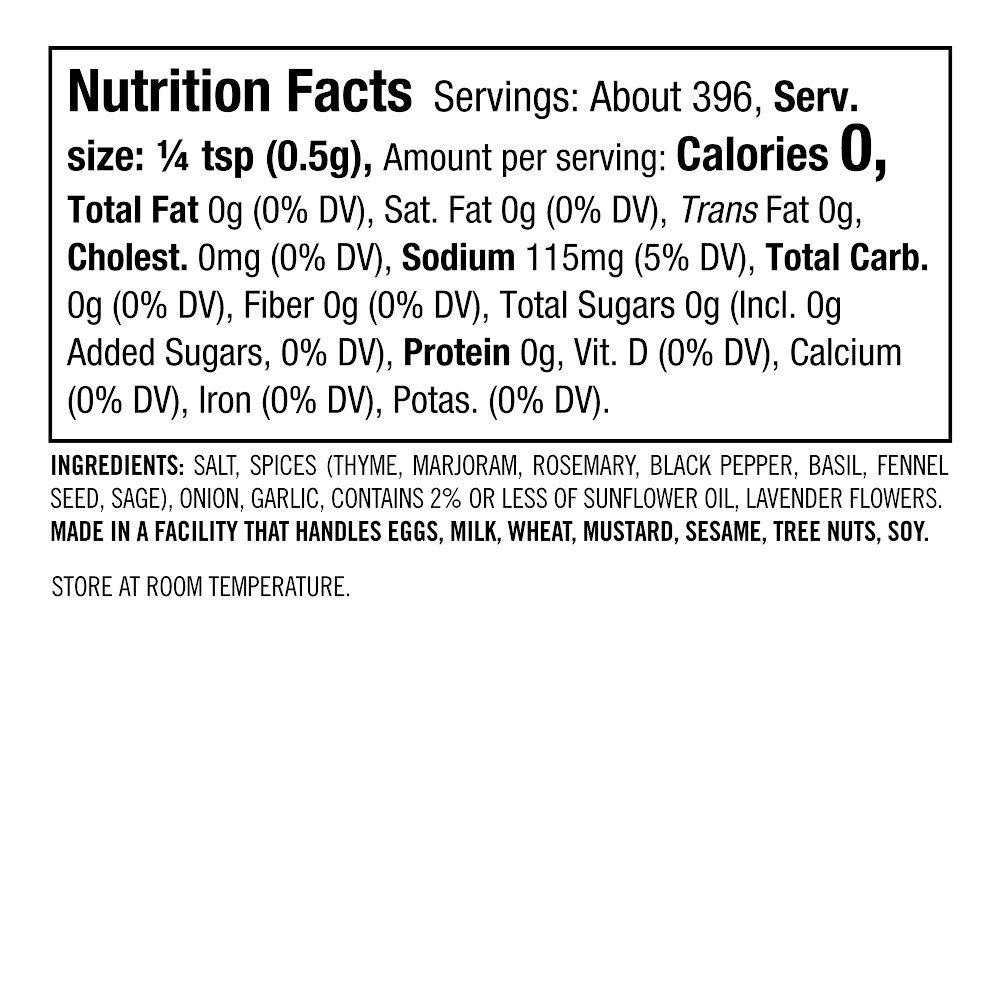 Williams Sonoma Traditional Herb Dry Brine