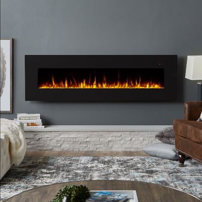 Faroe Wall Hung Electric Fireplace (72
