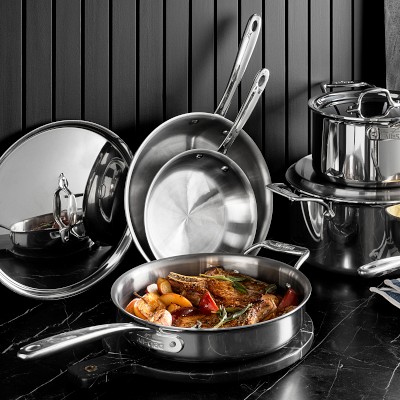 All-Clad G5™ Graphite Core Stainless-Steel 5-Piece Cookware Set
