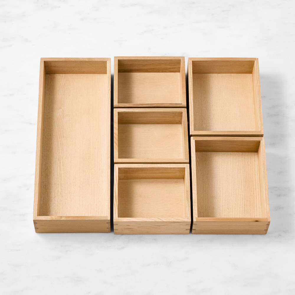 Hold Everything In-Drawer Modular Bins, Set of 6