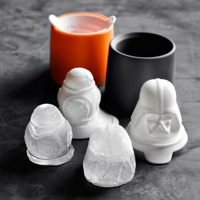 Star Wars™ x Williams Sonoma Darth Vader Etched Glasses & Ice Molds Set