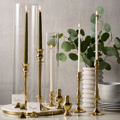 Hurricane Glass Taper Holders