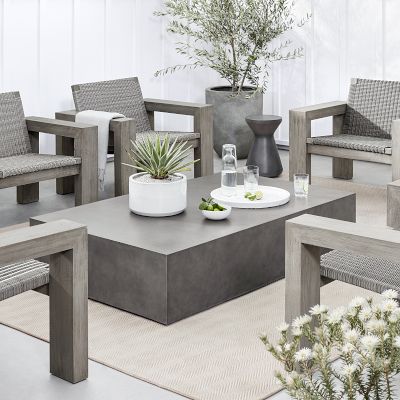 Blinde Rectangular Coffee Table (65