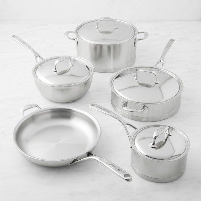 Demeyere Atlantis Stainless-Steel 9-Piece Cookware Set