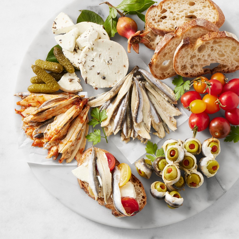 Marinated Anchovies Trio