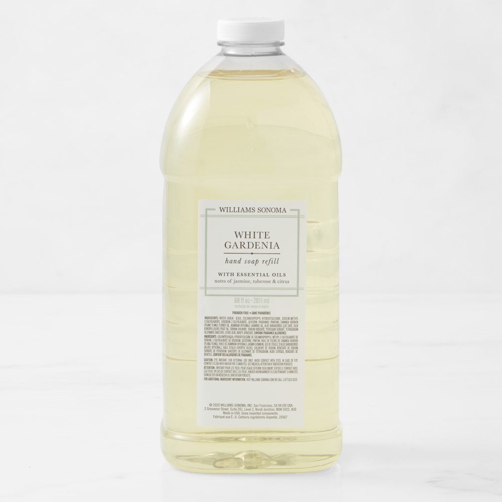 Williams Sonoma White Gardenia Hand Soap Refill, 68oz.