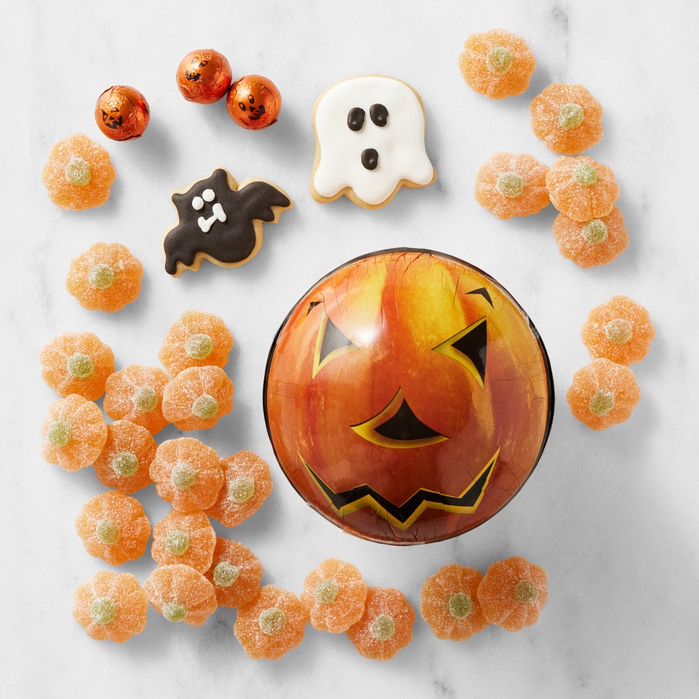 Williams Sonoma Pumpkin Mache Ball