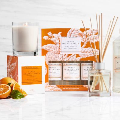 Williams Sonoma Sunny Orange Citrus Candle