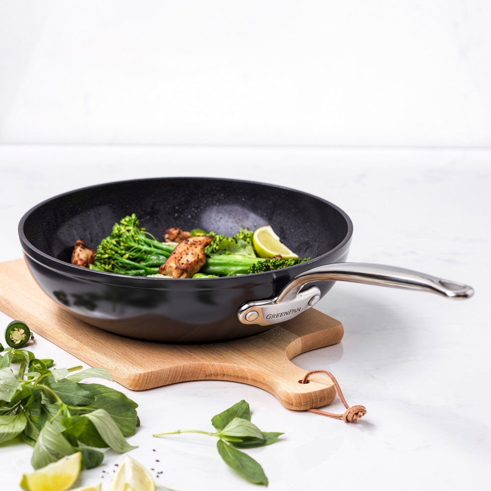 GreenPan™ Premiere Max Hard Anodized Ceramic Nonstick Wok, 11