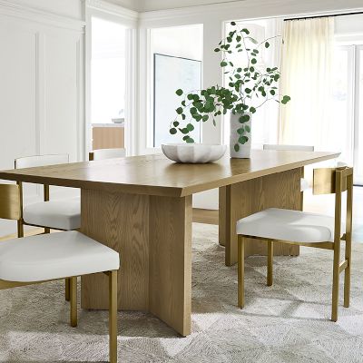 Dietrich Communal Rectangular Dining Table (96