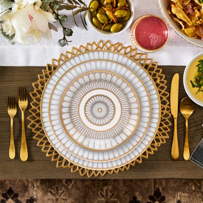 Deshoulieres Arcade Gris Bread & Butter Plate