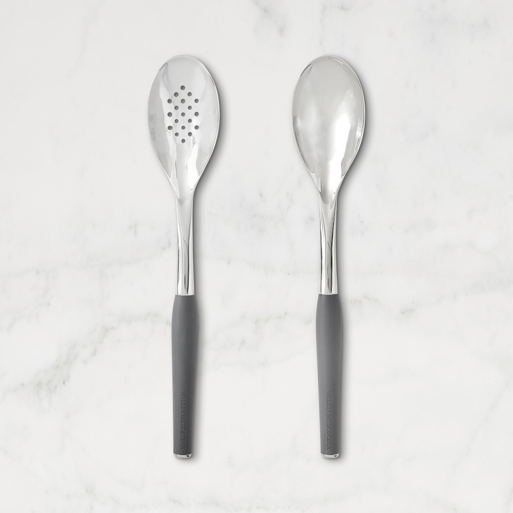 Williams Sonoma Prep Tools Stainless-Steel Spoon Pack, Set of 2
