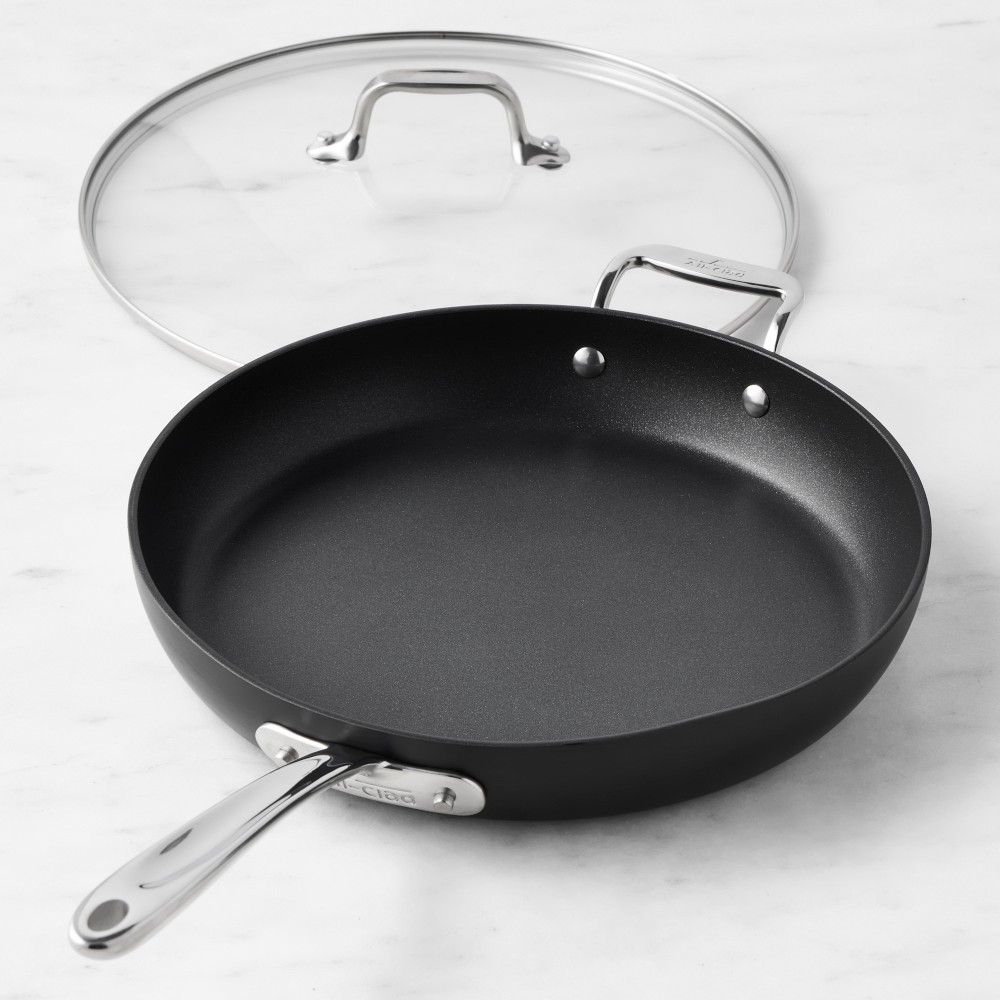 All-Clad HA1 Expert Hard Anodized Nonstick Covered Fry Pan, 12