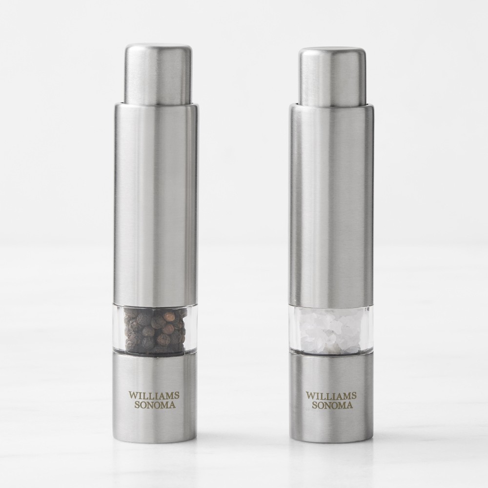 Williams Sonoma Thumb Salt & Pepper Mills Set, 5