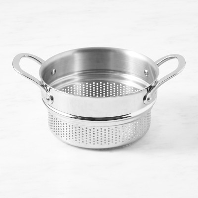 Williams Sonoma Signature Thermo-Clad™ Nonstick Saucepan Steamer Set, 4-Qt.
