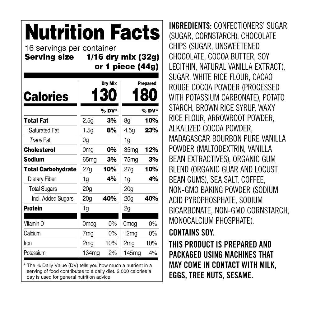 Williams Sonoma Gluten-Free Fudge Brownie Baking Mix