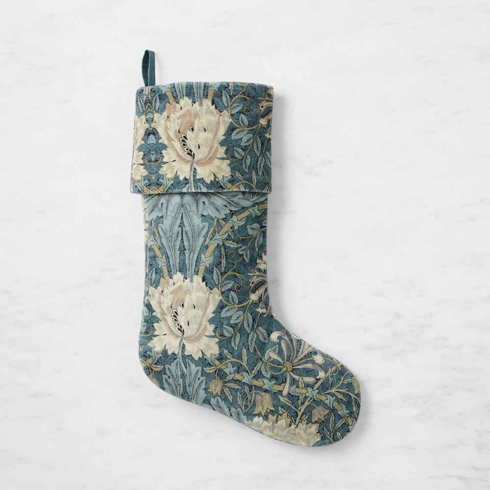 Morris & Co. x Williams Sonoma Home Honeysuckle Tulip Stocking