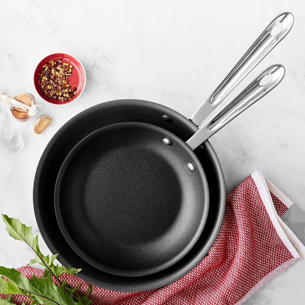 All-Clad D5® Stainless-Steel Pro Nonstick Fry Pan Set