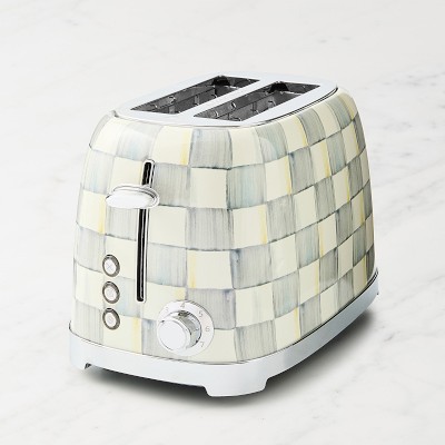 MacKenzie-Childs Sterling Check 2-Slice Toaster