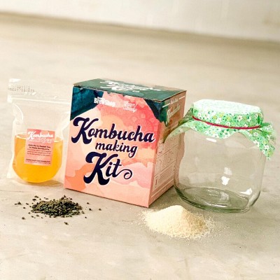 DIY Green Tea Kombucha Making Kit
