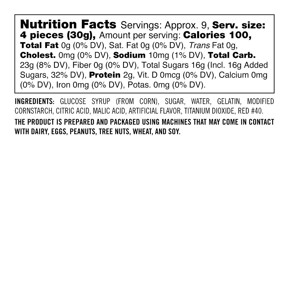 Williams Sonoma Fang Gummies